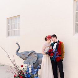 DumboStyledShoot 175 - “Close to my heart. Never to part": Circus romance abounds at this Dumbo-inspired wedding DumboStyledShoot 175