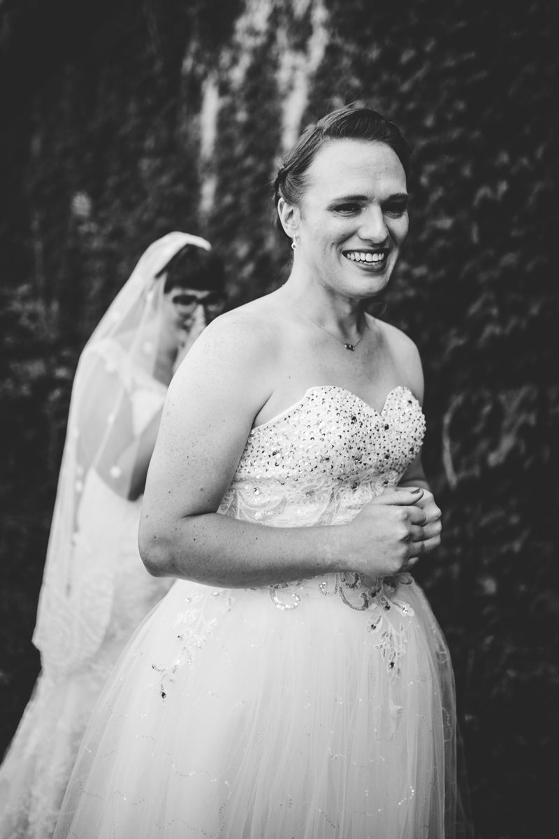 DutcherPhotography Sarah Mabel 1003 - Rainbows & dinos at this magical queer wedding in Madison, WI Rainbows & dinos at this magical queer wedding in Madison, WI