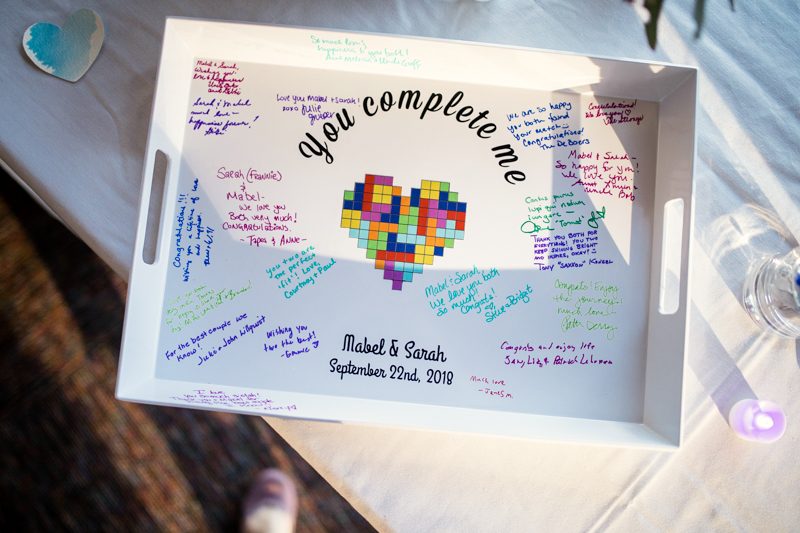 DutcherPhotography Sarah Mabel 1034 - Rainbows & dinos at this magical queer wedding in Madison, WI Rainbows & dinos at this magical queer wedding in Madison, WI