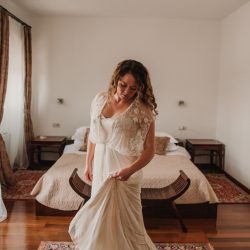hvar wedding 20 - A secluded & magical wedding in a golden lit lavender field in Croatia A secluded & magical wedding in a golden lit lavender field in Croatia