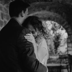hvar wedding 23 - A secluded & magical wedding in a golden lit lavender field in Croatia A secluded & magical wedding in a golden lit lavender field in Croatia