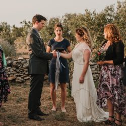 hvar wedding 46 - A secluded & magical wedding in a golden lit lavender field in Croatia A secluded & magical wedding in a golden lit lavender field in Croatia