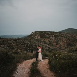 hvar wedding 56 - A secluded & magical wedding in a golden lit lavender field in Croatia A secluded & magical wedding in a golden lit lavender field in Croatia