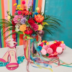 0027 Ariana Jordan Photo Jay Kacys Wedding 2496 - If you love color, THIS wedding is going to blow your mind If you love color, THIS wedding is going to blow your mind