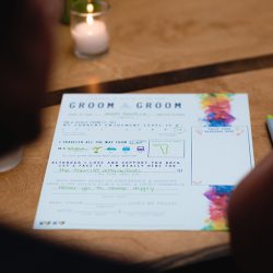Pastel suits & a surprise drag show at this two groom fête in Chicago