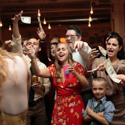 Pastel suits & a surprise drag show at this two groom fête in Chicago