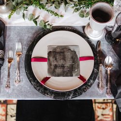 AllieDeariePhotography 107 - Bend the knee for this epic, snowy Game of Thrones wedding inspiration Bend the knee for this epic, snowy Game of Thrones wedding inspiration