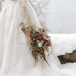 AllieDeariePhotography 31 - Bend the knee for this epic, snowy Game of Thrones wedding inspiration AllieDeariePhotography 31