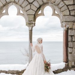 AllieDeariePhotography 35 - Bend the knee for this epic, snowy Game of Thrones wedding inspiration AllieDeariePhotography 35