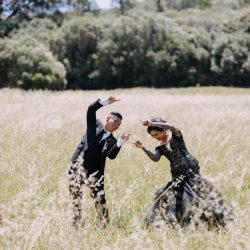 Amy Andrew Wedding 281 - Elegance meets dark romance at this Sydney goth chic wedding Elegance meets dark romance at this Sydney goth chic wedding