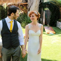 Colwell Taylor TristaMajaPhotography TP2A0598 big - Pops of color, fave fandoms, & vegan food at this Enchanted Manor wedding Pops of color, fave fandoms, & vegan food at this Enchanted Manor wedding