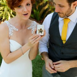 Colwell Taylor TristaMajaPhotography TP2A0837 big - Pops of color, fave fandoms, & vegan food at this Enchanted Manor wedding Pops of color, fave fandoms, & vegan food at this Enchanted Manor wedding