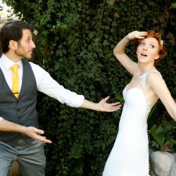 Colwell Taylor TristaMajaPhotography TP2A1077 big - Pops of color, fave fandoms, & vegan food at this Enchanted Manor wedding Pops of color, fave fandoms, & vegan food at this Enchanted Manor wedding