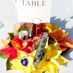 Colwell Taylor TristaMajaPhotography TP2A1663 big - Pops of color, fave fandoms, & vegan food at this Enchanted Manor wedding Pops of color, fave fandoms, & vegan food at this Enchanted Manor wedding