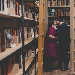High Resolution 0001 - Love in the stacks: a literary engagement shoot with two cute brides-to-be Love in the stacks: a literary engagement shoot with two cute brides-to-be