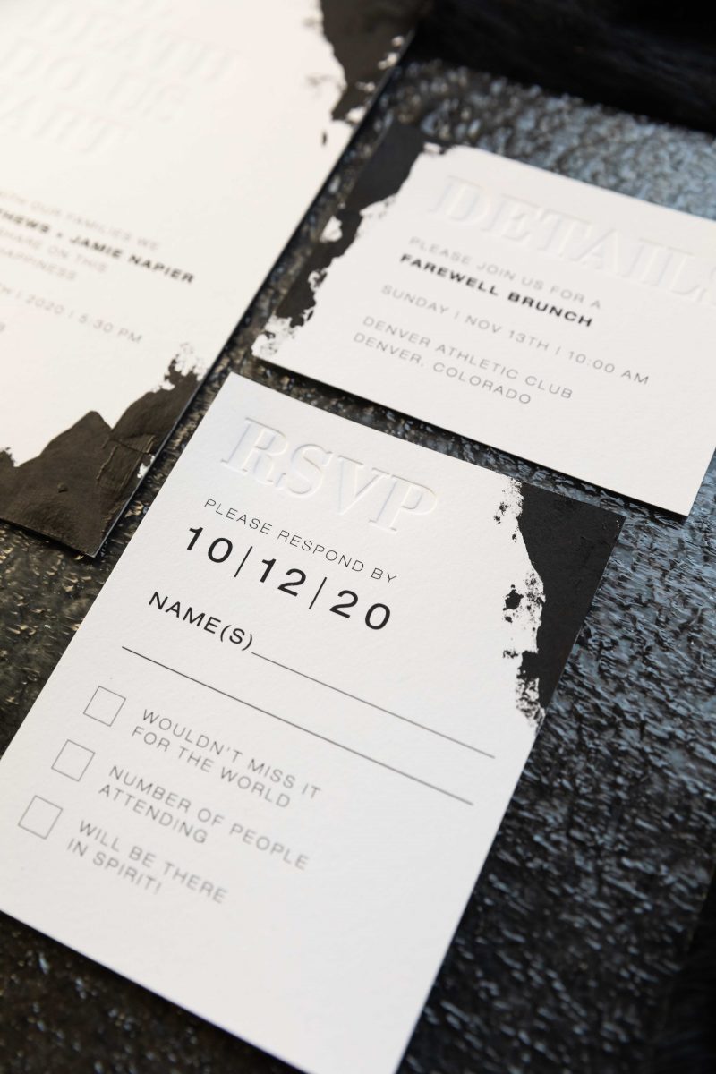 Edgy & urban wedding inspiration at The Denver Athletic Club 