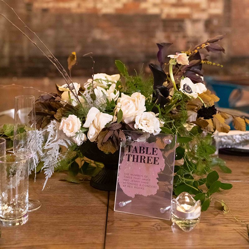 Edgy & urban wedding inspiration at The Denver Athletic Club