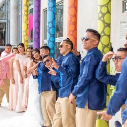 This wedding blends tradition with whimsy at The New Children's Museum in San Diego