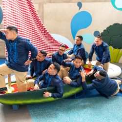 This wedding blends tradition with whimsy at The New Children's Museum in San Diego