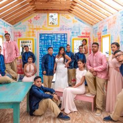 This wedding blends tradition with whimsy at The New Children's Museum in San Diego