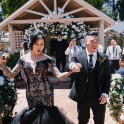 dd - Elegance meets dark romance at this Sydney goth chic wedding dd