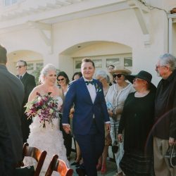 Churros, quiet moments, & a spiral aisle at this sunlit wedding in La Jolla