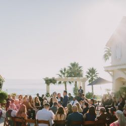 Churros, quiet moments, & a spiral aisle at this sunlit wedding in La Jolla