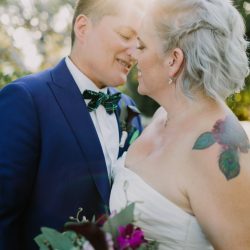 Churros, quiet moments, & a spiral aisle at this sunlit wedding in La Jolla