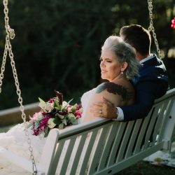 Churros, quiet moments, & a spiral aisle at this sunlit wedding in La Jolla