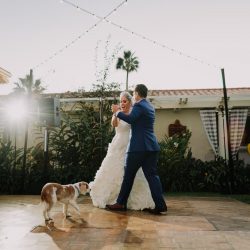 Churros, quiet moments, & a spiral aisle at this sunlit wedding in La Jolla