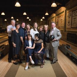 x x VieraPhotographics 0287GE1111 big - LA's oldest bowling alley was the backdrop at this chic & playful two-bride wedding x x VieraPhotographics 0287GE1111 big