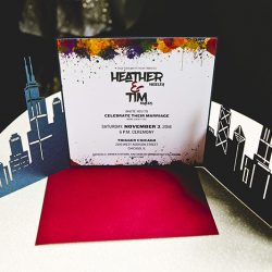 Mario Kart, an open mic, and an aisle walk through a fog machine(!) at this creative Chicago wedding