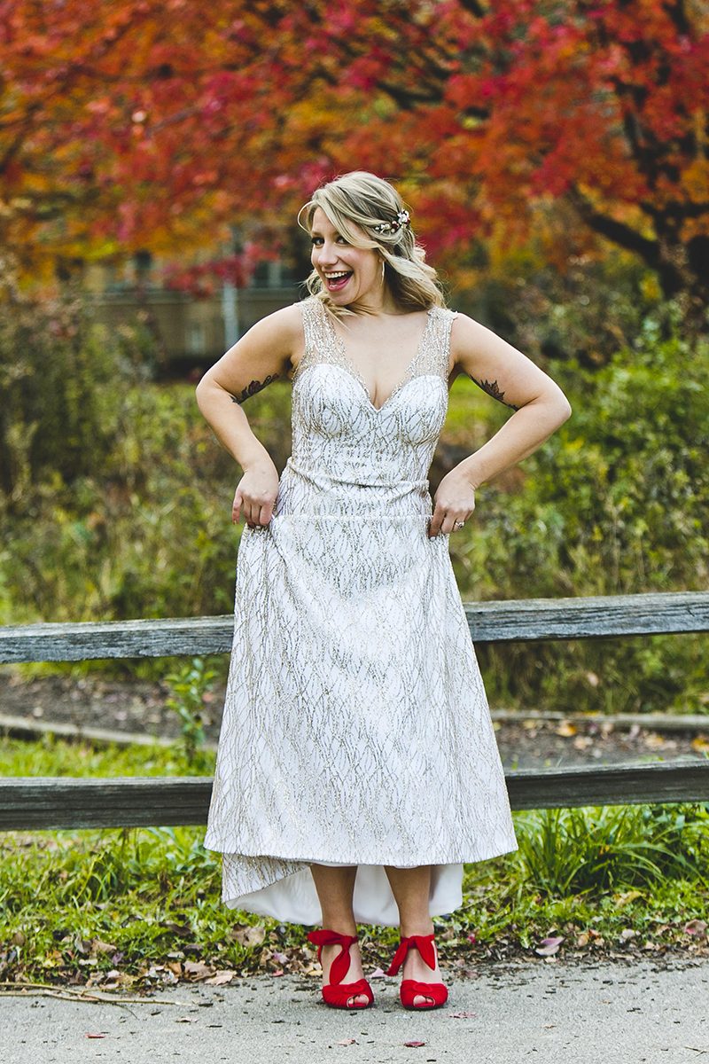 Mario Kart, an open mic, and an aisle walk through a fog machine(!) at this creative Chicago wedding