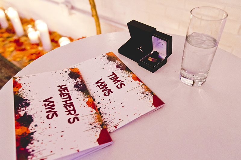 Mario Kart, an open mic, and an aisle walk through a fog machine(!) at this creative Chicago wedding