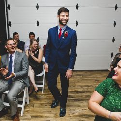 Mario Kart, an open mic, and an aisle walk through a fog machine(!) at this creative Chicago wedding