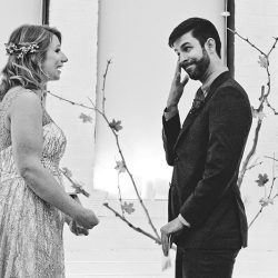 Mario Kart, an open mic, and an aisle walk through a fog machine(!) at this creative Chicago wedding
