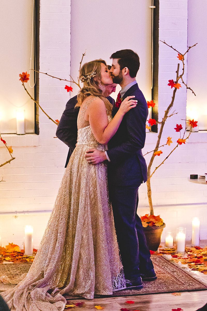 Mario Kart, an open mic, and an aisle walk through a fog machine(!) at this creative Chicago wedding
