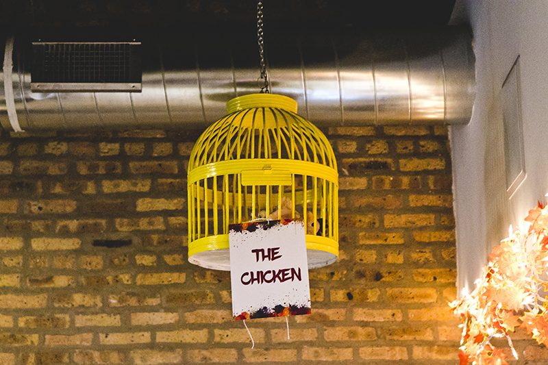 Mario Kart, an open mic, and an aisle walk through a fog machine(!) at this creative Chicago wedding