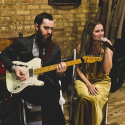 Mario Kart, an open mic, and an aisle walk through a fog machine(!) at this creative Chicago wedding