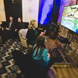 Mario Kart, an open mic, and an aisle walk through a fog machine(!) at this creative Chicago wedding