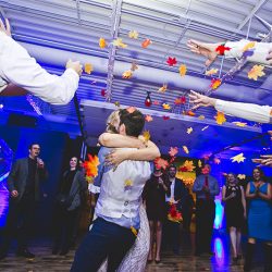 Mario Kart, an open mic, and an aisle walk through a fog machine(!) at this creative Chicago wedding