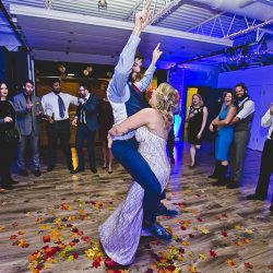 Mario Kart, an open mic, and an aisle walk through a fog machine(!) at this creative Chicago wedding