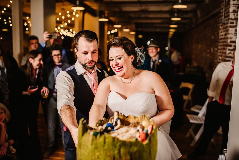 I AM CAKE: this colorful Tennessee wedding had the most amazing Groot cake
