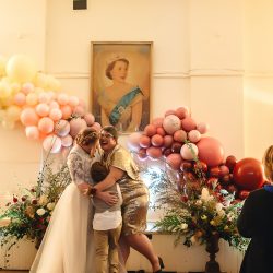 EssieSJ 235 - After 14 years of waiting, these Australian ladies finally had the sparkly potluck wedding of their dreams After 14 years of waiting, these Australian ladies finally had the warm, sparkly, relaxed potluck wedding of their dreams
