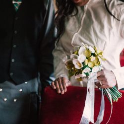 Ferguson Nissen TimeFrozenPhotography Preparations150 big - A train ride ceremony and stunning kilts and bridal suits at this Railroad Museum of New England wedding A train ride ceremony and stunning kilts and bridal suits at this Railroad Museum of New England wedding