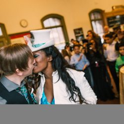 Ferguson Nissen TimeFrozenPhotography Reception91 big - A train ride ceremony and stunning kilts and bridal suits at this Railroad Museum of New England wedding A train ride ceremony and stunning kilts and bridal suits at this Railroad Museum of New England wedding