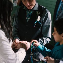 Ferguson Nissen TimeFrozenPhotography Train64 big - A train ride ceremony and stunning kilts and bridal suits at this Railroad Museum of New England wedding A train ride ceremony and stunning kilts and bridal suits at this Railroad Museum of New England wedding