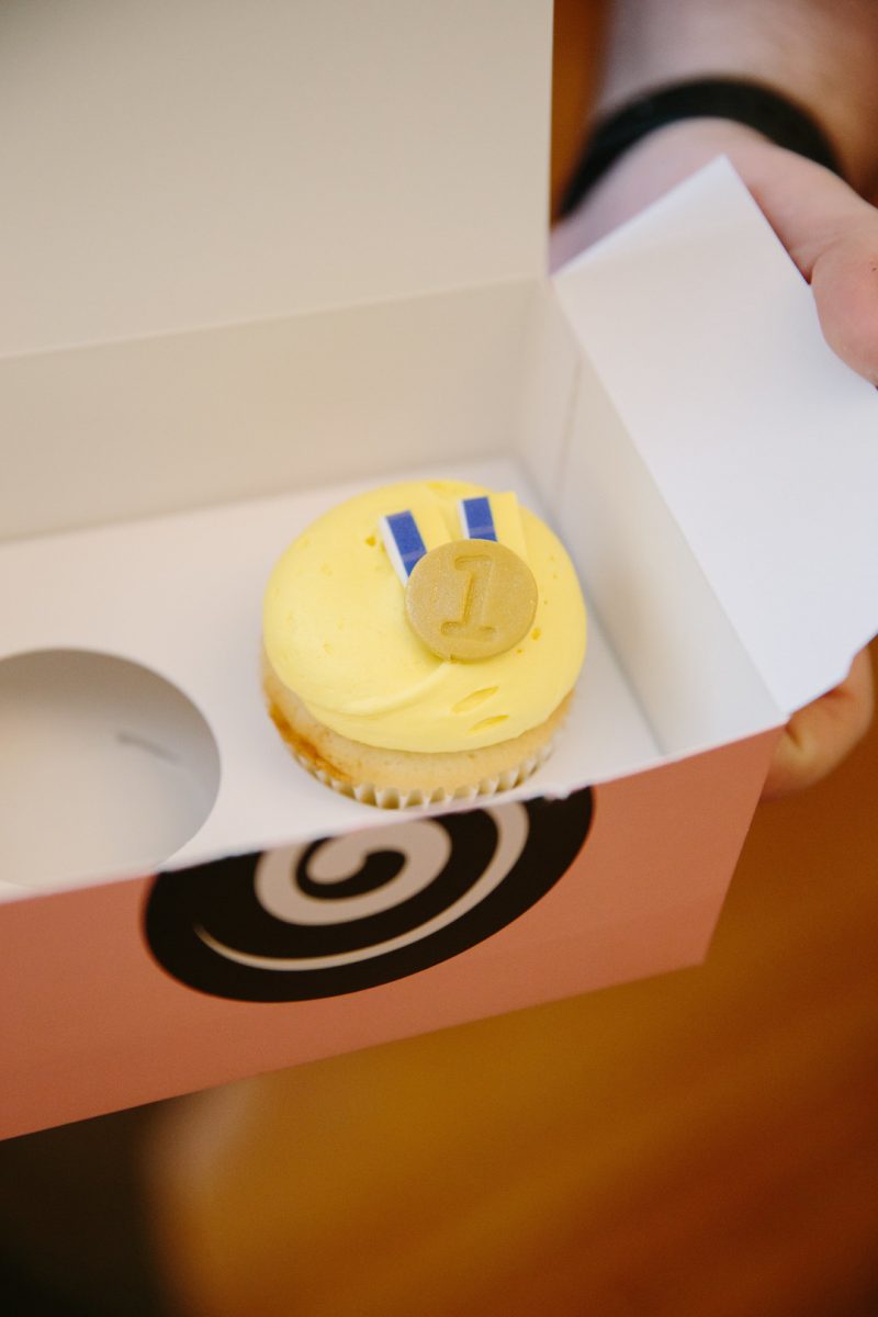 This pair finished the Boston Marathon and went right into their ceremony!