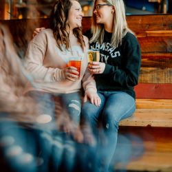 Furdeck Chapman NorthArrowCreative LESLIECASSIDYKANSASCITYENGAGEMENTNORTHARROWCREATIVE5SR7777Edit0035 big - Breweries, architecture, & canoodling at this engagement homage to Kansas City Breweries, architecture, & canoodling at this engagement homage to Kansas City