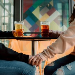 Furdeck Chapman NorthArrowCreative LESLIECASSIDYKANSASCITYENGAGEMENTNORTHARROWCREATIVESNY094510100 big - Breweries, architecture, & canoodling at this engagement homage to Kansas City Breweries, architecture, & canoodling at this engagement homage to Kansas City